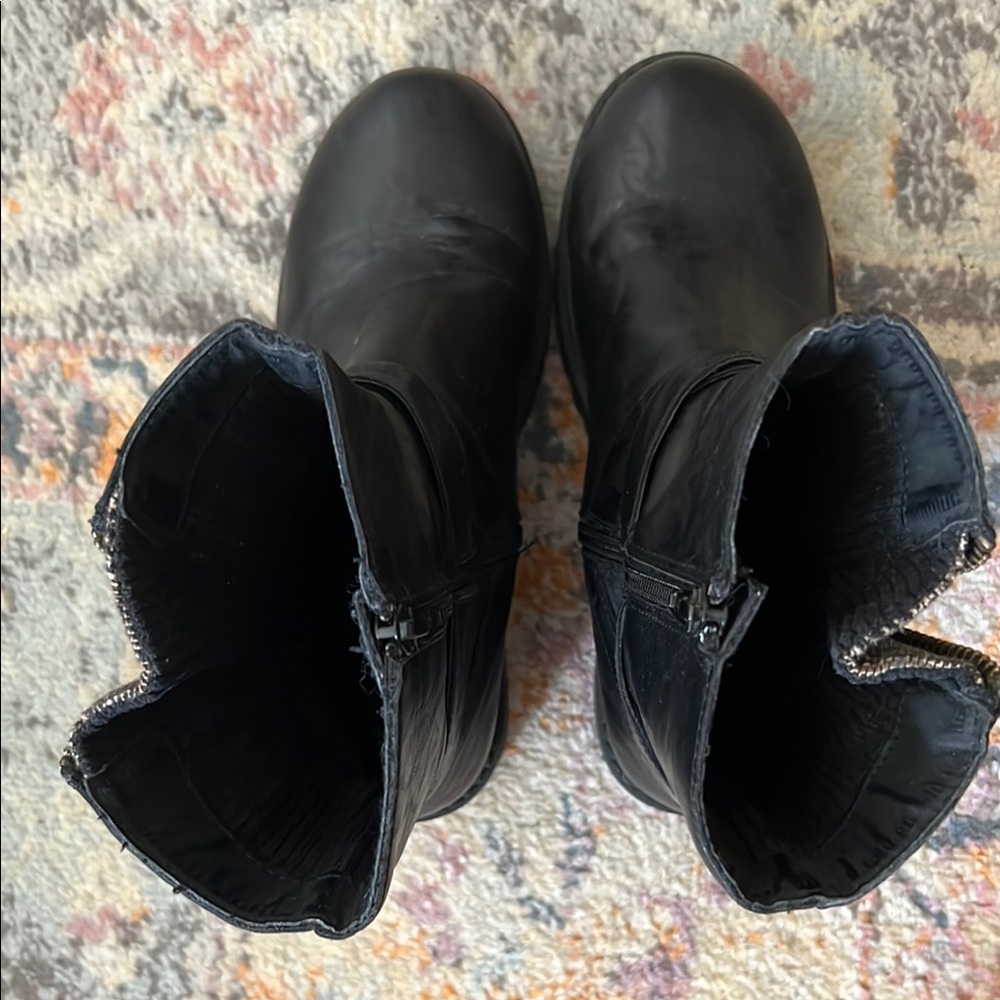 BOC Black Combat & Moto Boots